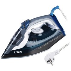 Утюг Leben 249-035 синий/серый/черный