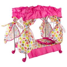Buggy Boom Кроватка для кукол Loona (8891B) белый с разноцветными совами