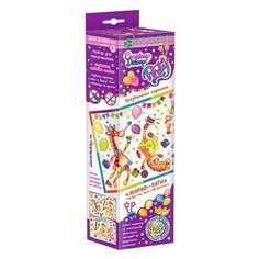 Клеvер Набор для изготовления картины Жираф-пати (АС 43-330) Клевер