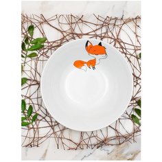 Детский подарочный набор посуды Salad "Лисенок"