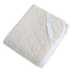 Наматрасник "Стандарт (белый)" синтепон 100 гр, верх бязь, 100% хлопок размер 90 х 200 Традиция