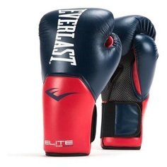 Перчатки тренировочные Everlast Elite ProStyle 16oz синие/красные