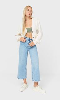 Stradivarius Укороченный Кардиган Multicolor M