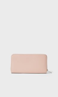 Stradivarius Базовый Кошелек С Молнией Цвет Розового Макияжа 103