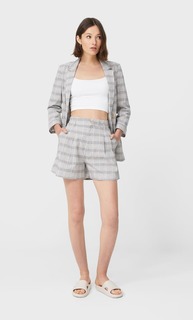 Stradivarius Вечерние Шорты В Клетку Жженый 32