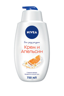 Гель-уход для душа "Крем апель NIVEA