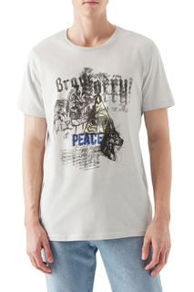 Футболка Peace Printed T-Shirt Mavi