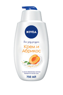 Гель-уход для душа "Крем абрик NIVEA