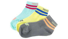 Kids Performance Cushion Ankle Sock 3 Pair New Balance