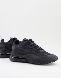 Черные/серые кроссовки Nike Air Max 270 React-Черный цвет