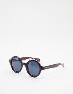 Круглые солнцезащитные очки Hugo Boss 109/7S-Коричневый цвет