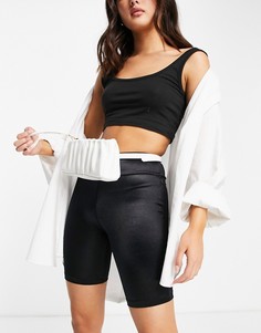 Белая сумка-ремень со сборками ASOS DESIGN-Белый