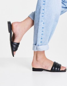 Черные сандалии с мягкой стелькой Topshop Pampas-Черный цвет