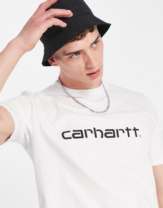 Белая футболка Carhartt WIP-Белый