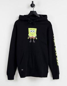 Черный худи Vans X Spongebob Happy Face-Черный цвет