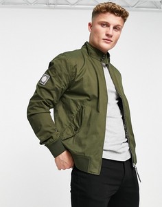 Зеленая куртка Харрингтон Pretty Green Derwent-Зеленый цвет