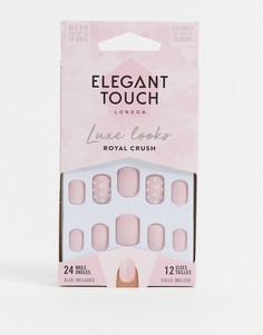 Накладные ногти Elegant Touch Luxe Looks – Royal Crush-Розовый цвет