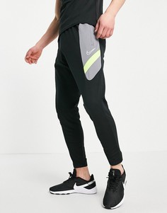 Спортивные брюки с полоской и логотипом Nike-Многоцветный