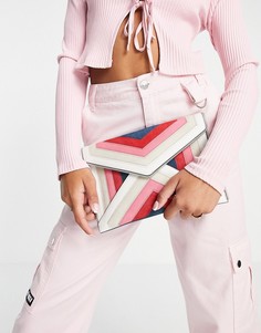 Розовый клатч-конверт Rebecca Minkoff-Multi