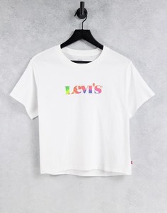 Белая футболка с принтом Levis-Белый Levis®