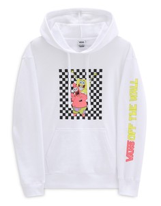 Худи белого цвета Vans X Spongebob Best Buddies-Белый