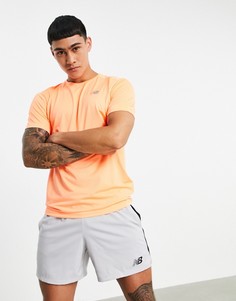 Оранжевая футболка New Balance Running Accelerate-Оранжевый цвет
