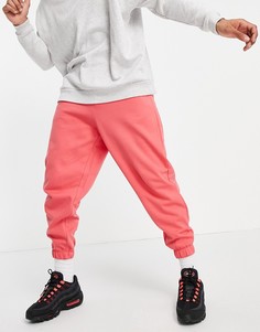 Розовые oversized-джоггеры из органического хлопка от комплекта ASOS DESIGN-Розовый цвет
