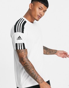 Белая футболка adidas Squad21 Football-Белый