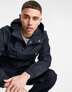Куртка с капюшоном и карманами Lyle & Scott-Темно-синий