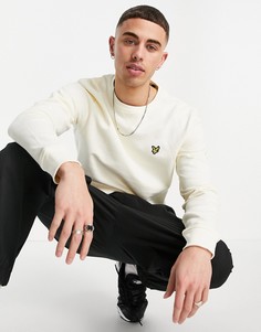 Свитшот с круглым вырезом Lyle & Scott-Белый