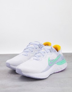 Белые кроссовки Nike Running Renew Run 2-Белый
