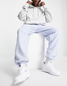 Голубые oversized-джоггеры River Island-Голубой