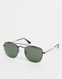 Черные мужские солнцезащитные очки-авиаторы Ray-Ban-Черный цвет