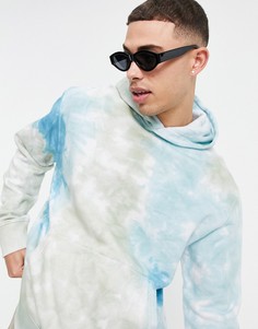 Разноцветный худи с принтом тай-дай от комплекта Topman-Multi