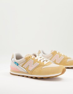 Светло-коричневые кроссовки New Balance 996-Коричневый цвет