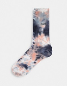 Разноцветные носки с принтом тай-дай Vans-Multi