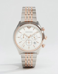 Наручные часы с хронографом Emporio Armani AR1998-Серебряный