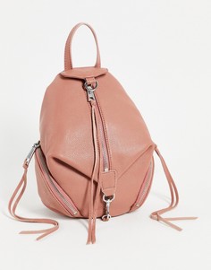Розовый мягкий неструктурированный рюкзак Rebecca Minkoff-Розовый цвет