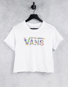 Белая футболка Vans Zen Patio-Белый