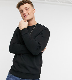 Черный свитшот ASOS DESIGN-Черный цвет