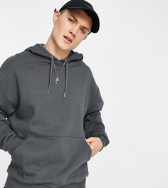 Oversize-худи черного цвета ASOS DESIGN-Черный цвет