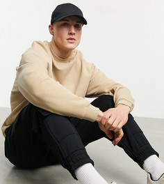 Бежевый oversize-свитшот ASOS DESIGN