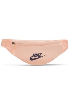 Мини сумка-кошелек на пояс и через плечо персикового цвета Nike Heritage-Оранжевый цвет