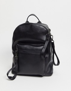 Кожаный рюкзак Smith & Canova-Черный цвет