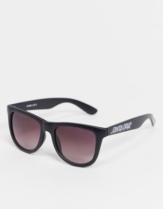 Черные контрастные солнцезащитные очки Santa Cruz-Черный