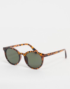 Круглые солнцезащитные очки New Look-Коричневый цвет