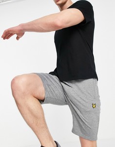 Шорты с высокоэффективной технологией отвода влаги Lyle & Scott Sport-Серый
