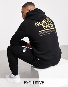 Худи черного цвета The North Face Message – эксклюзивно для ASOS-Черный