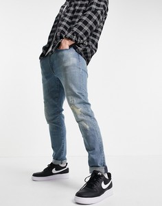 Узкие зауженные джинсы синего выбеленного цвета Levis 512-Голубой Levis®