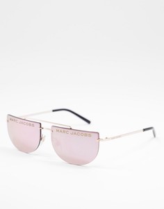 Солнцезащитные очки с линзами в форме полумесяца Marc Jacobs 404/S-Розовый цвет